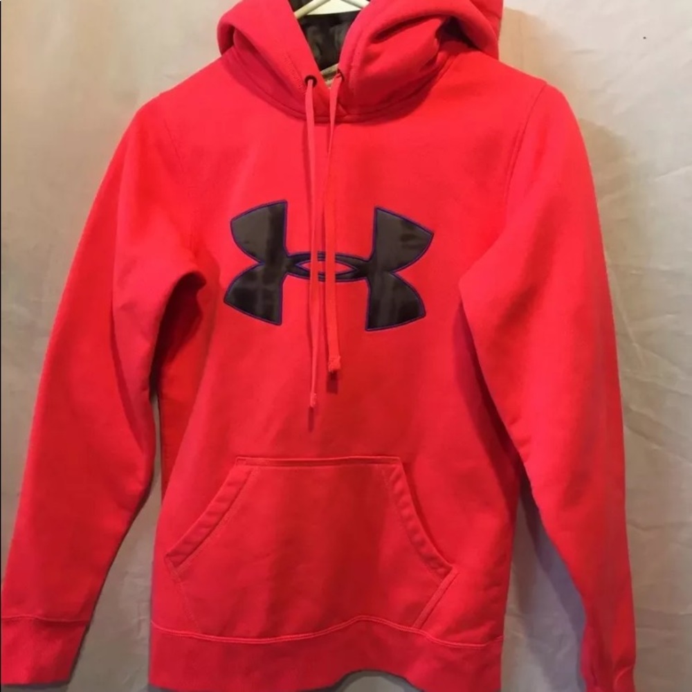 Under Armour pink hoodie x small